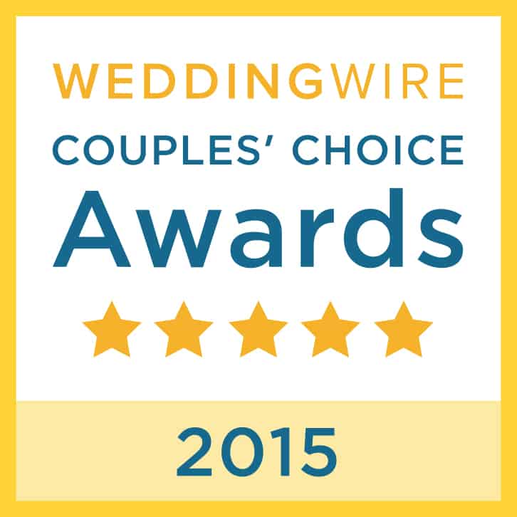 Wedding Wire Couples Choice Award 2015