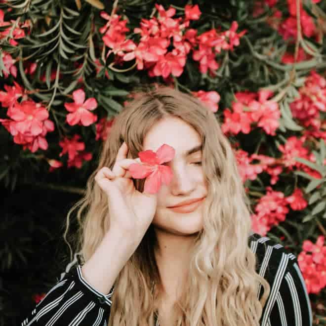 Palm tree lined walkway