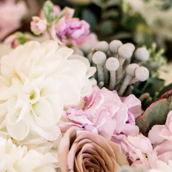 Married couple in front of a fountain