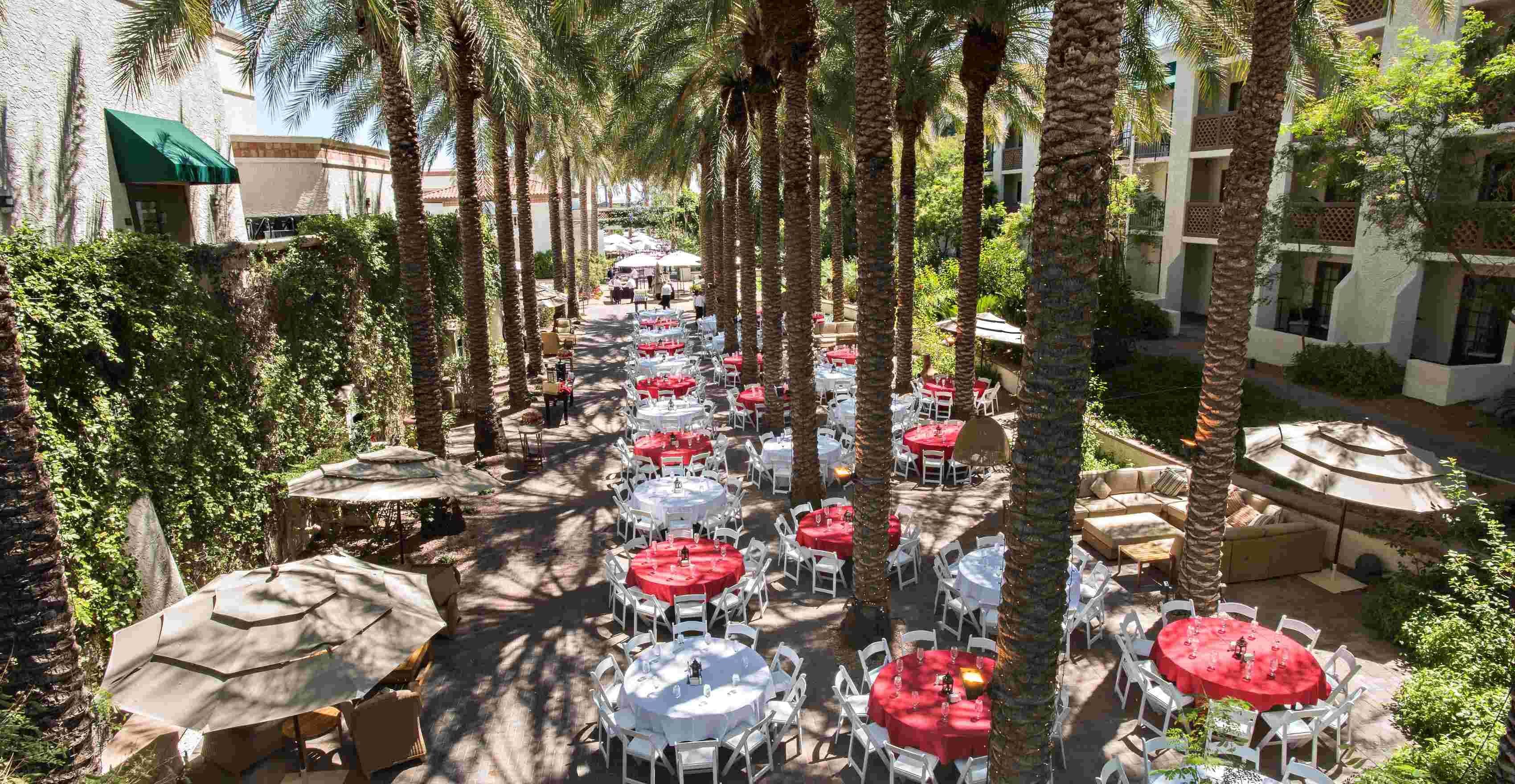 Phoenix Resort Outdoor Event Venue Arizona Grand Resort & Spa