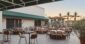 Sunset Patio Table Setup