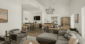 Spacious Arizona Grand Suite featuring modern lounge seating, dining area, and open-concept design with natural light.