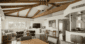 South Mountain Grand Suite with vaulted ceilings, open living space, full kitchen, and golf course views.
